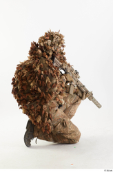  Frankie Perry Sniper in Ghillie Kneeling 